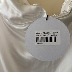 Princess Polly Wayzer Mini Dress White